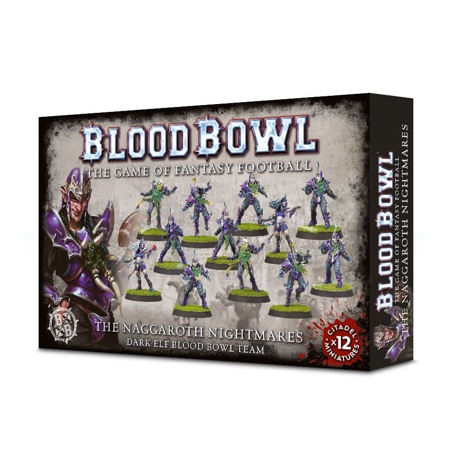 Warhammer: Blood Bowl | Dark Elf Team | Naggaroth Nightmares