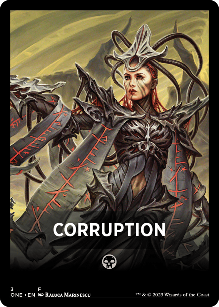 Corruption (FONE-003) - Phyrexia: All Will Be One Jumpstart Front Cards