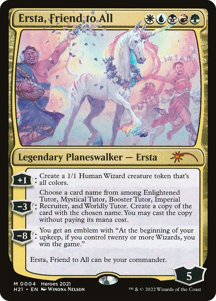 Ersta, Friend to All (PH21-004) - 2021 Heroes of the Realm