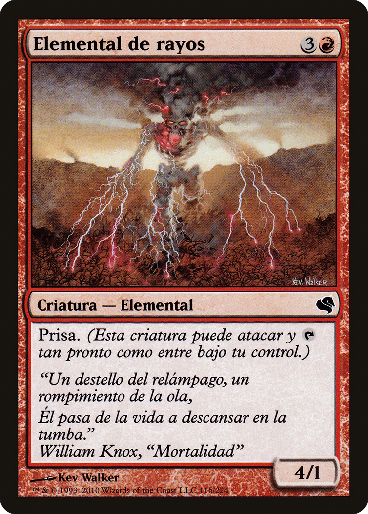 Lightning Elemental (PS11-116) - Salvat 2011