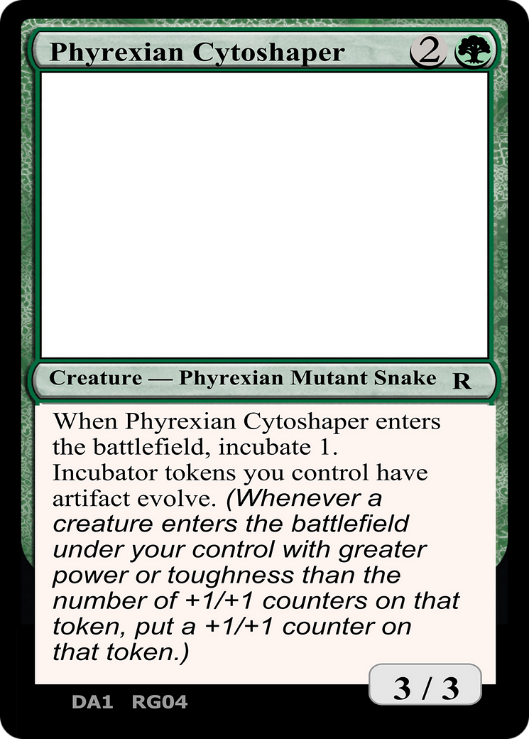 Phyrexian Cytoshaper (DA1-RG04) - Unknown Event