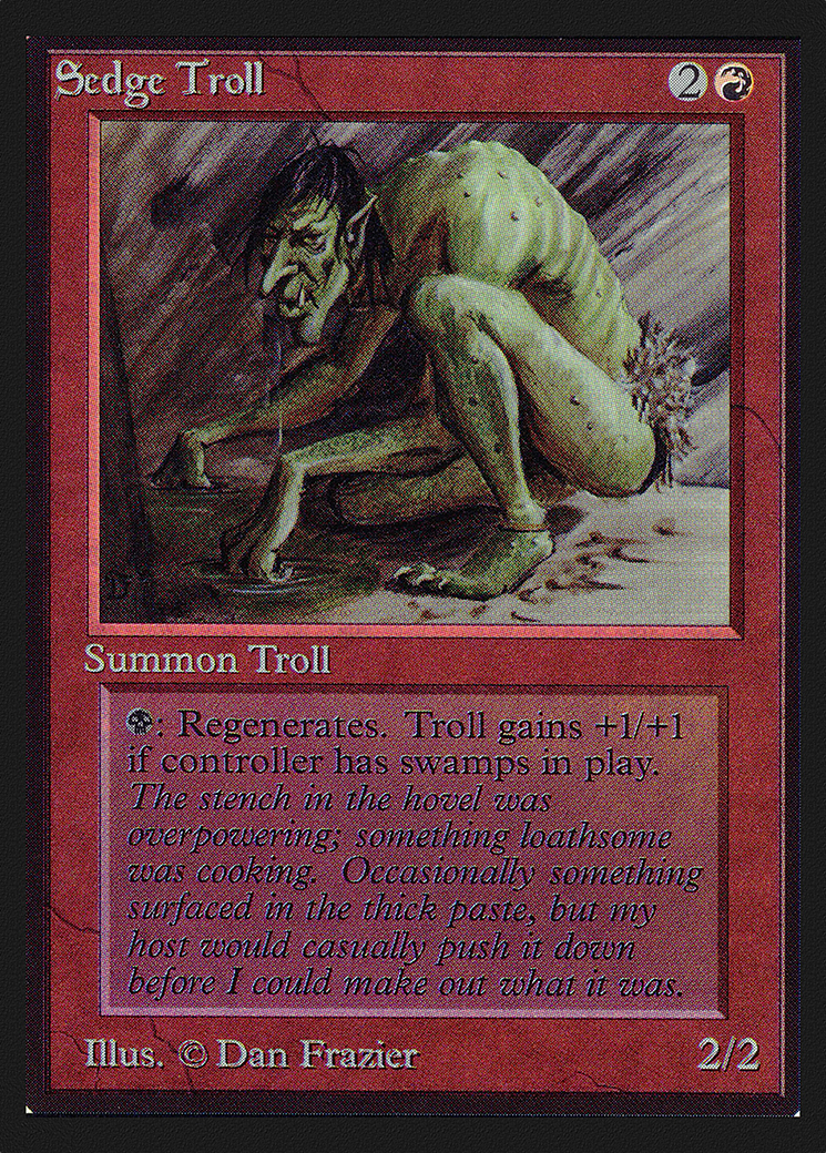 Sedge Troll (CEI-173) - Intl. Collectors' Edition