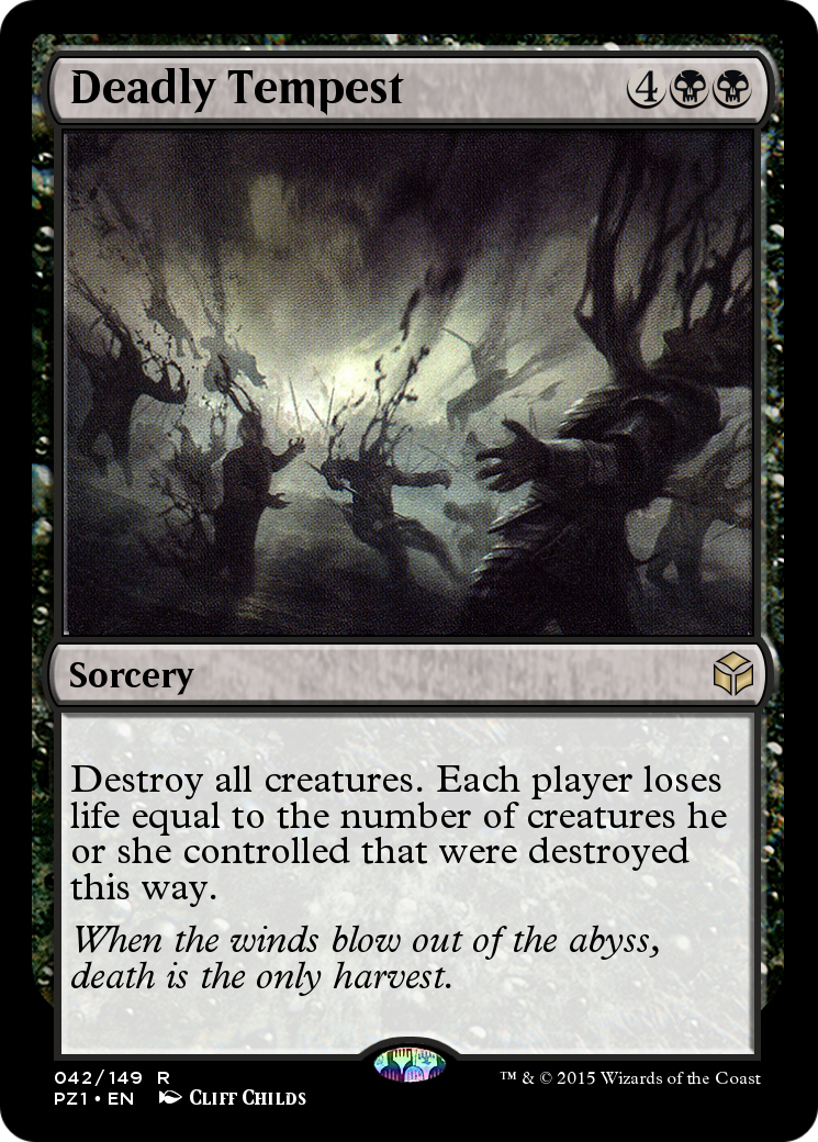 Deadly Tempest (PZ1-042) - Legendary Cube Prize Pack