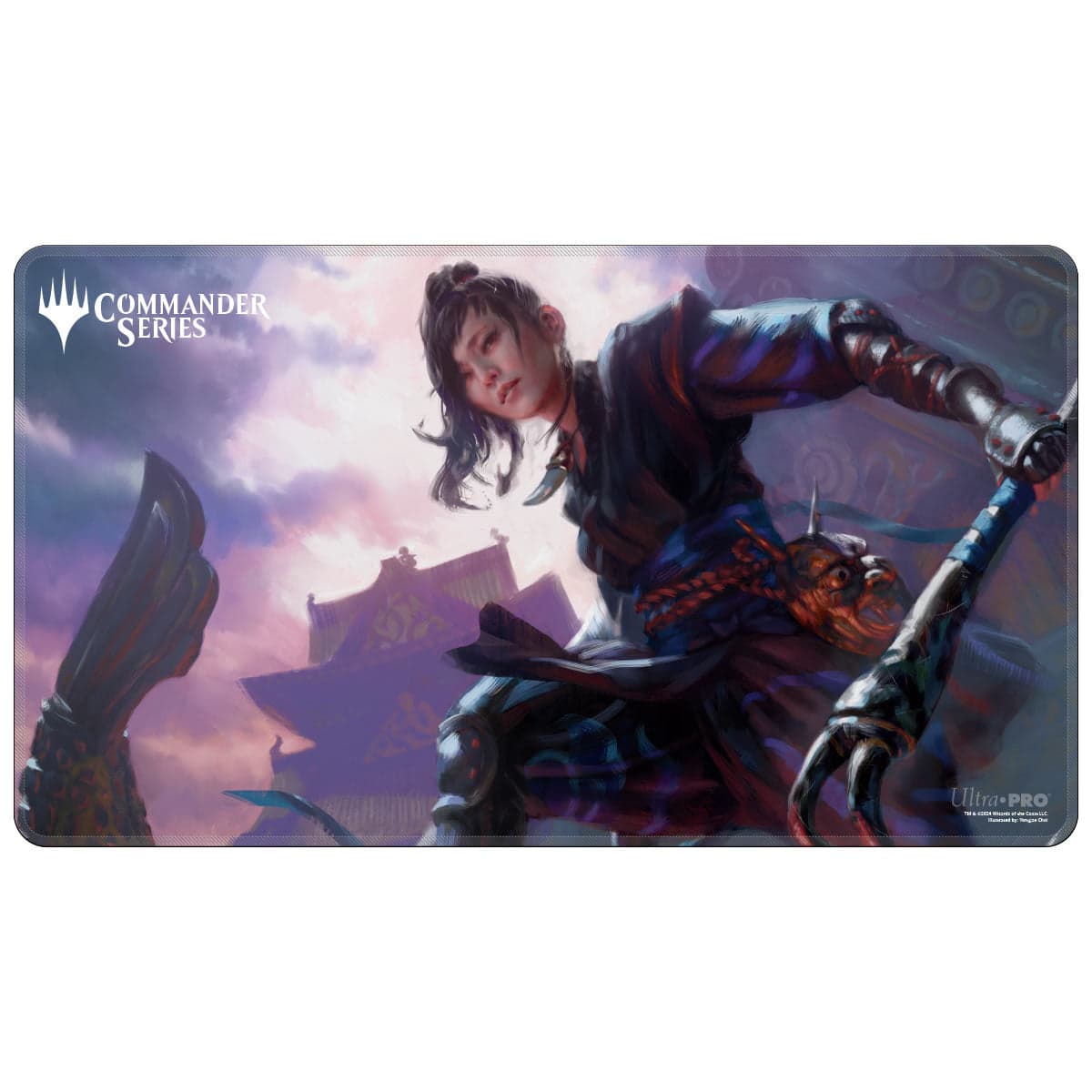 Ultra PRO: Stitched Edge Playmat | Commander Series #2 | Yoriko, the Tiger's Shadow