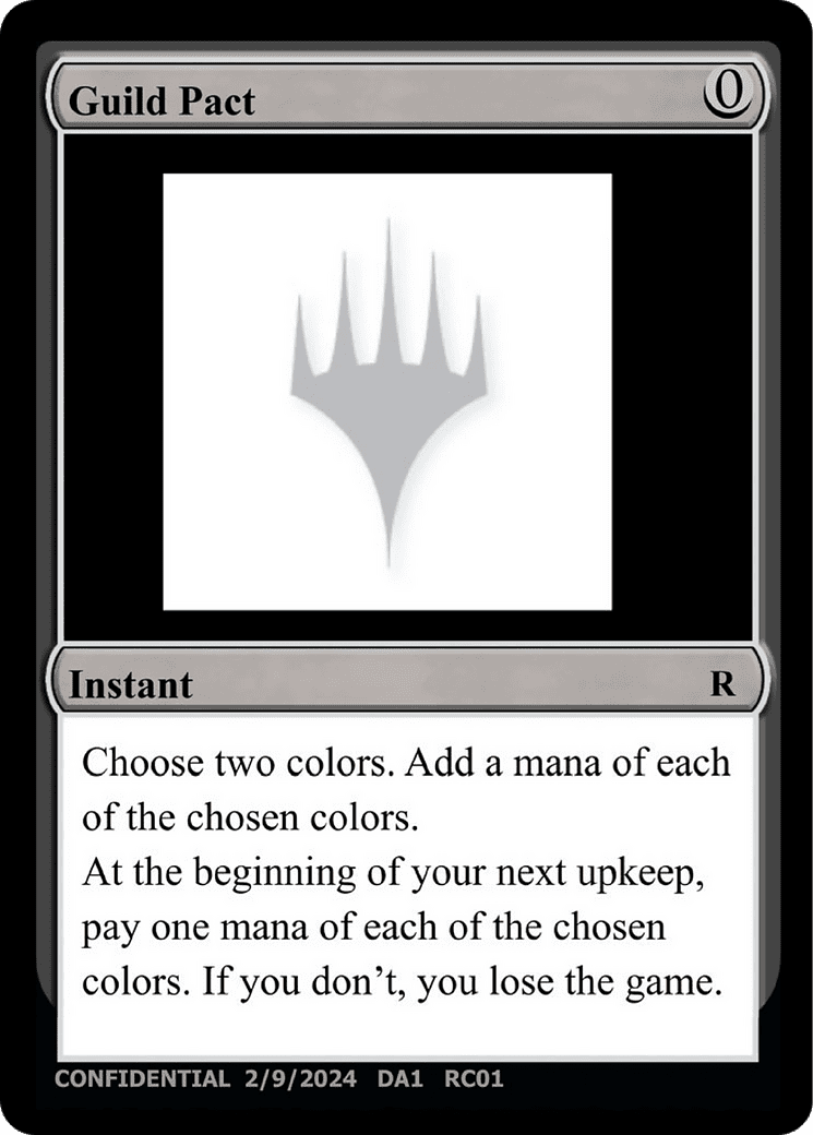 Guild Pact (DA1-RC01D) - Unknown Event