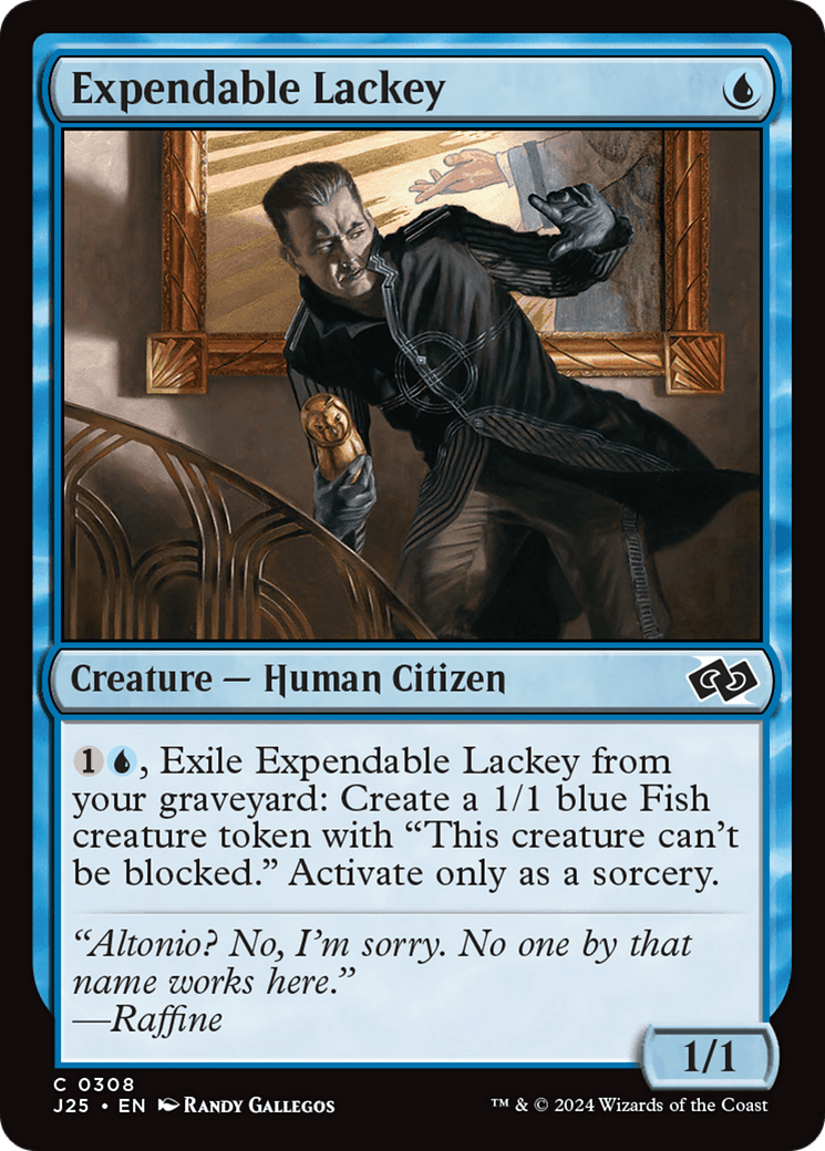 Expendable Lackey (J25-308) - Foundations Jumpstart