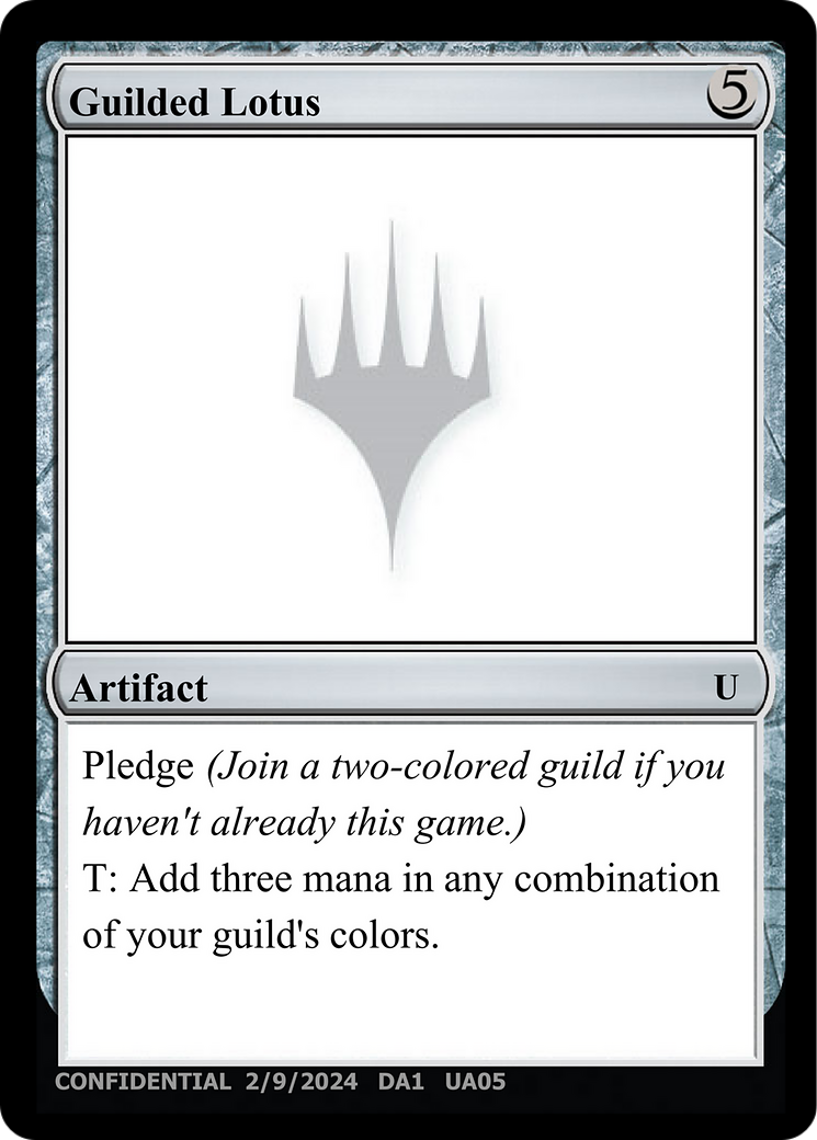 Guilded Lotus (DA1-UA05B) - Unknown Event