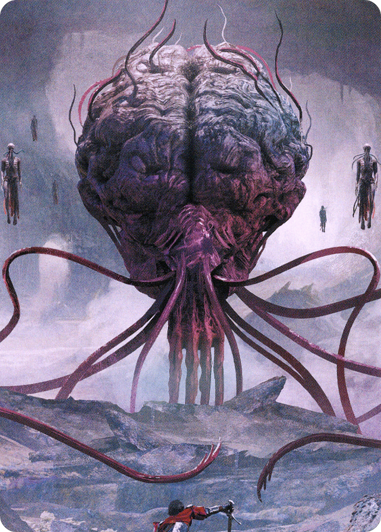 Elder Brain // Elder Brain (ACLB-013) - Battle for Baldur's Gate Art Series (Borderless) Foil