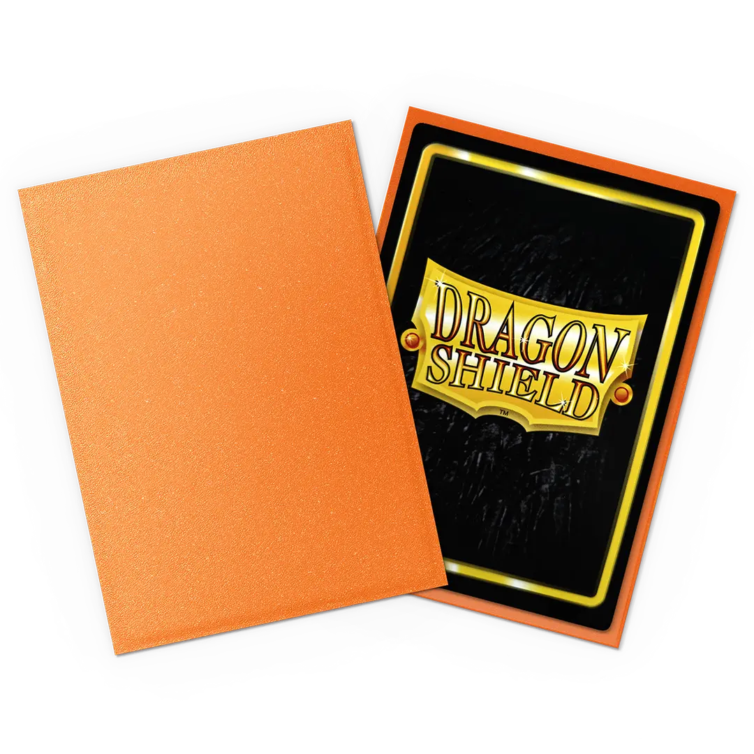 Dragon Shield | Standard Size Sleeves | 100ct | Sparkling Amber