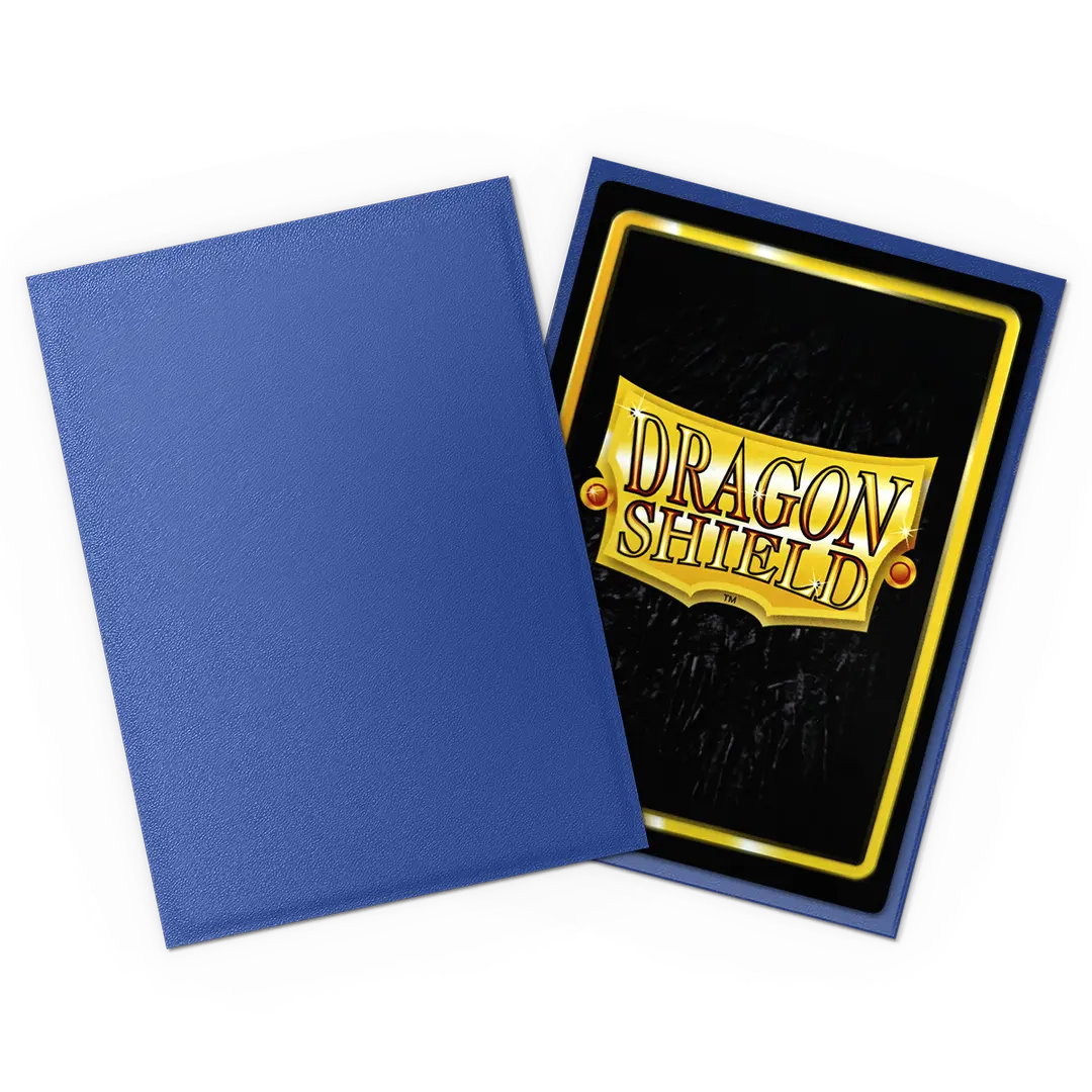 Dragon Shield | Standard Size Sleeves | 100ct | Non-Glare | Blue (Matte)