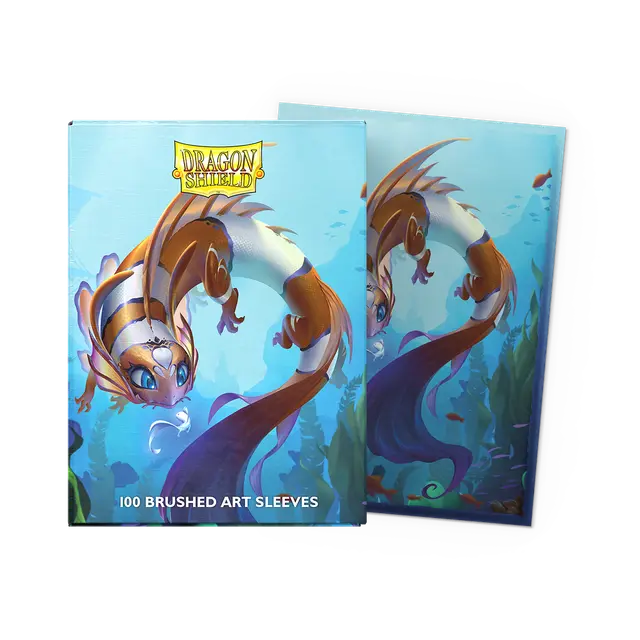 Dragon Shield | Standard Size Sleeves | 100ct | The Cinderfin (Brushed Art)