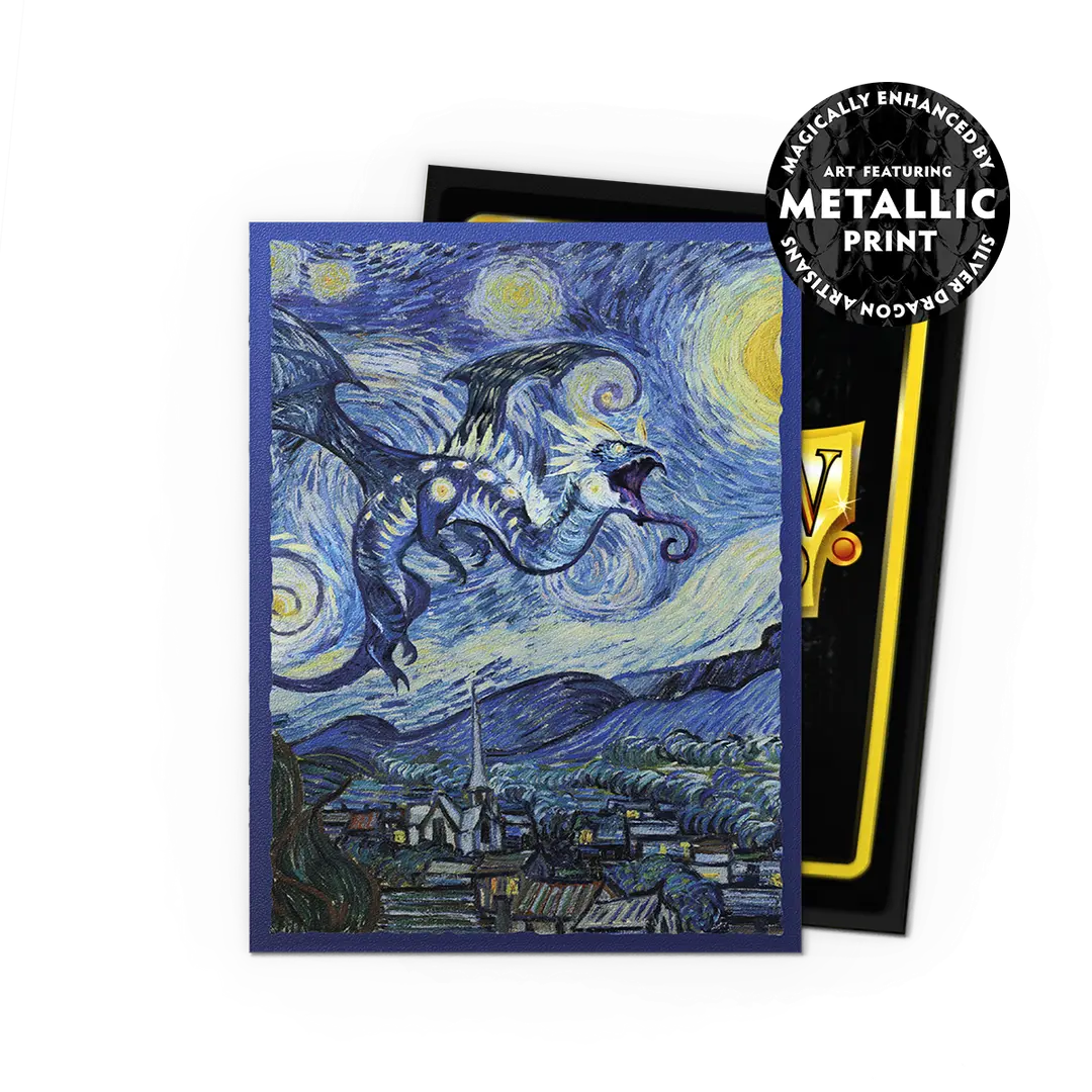 Dragon Shield | Standard Size Sleeves | 100ct | Starry Night: 25th Anniversary Edition (Art Dual Matte)