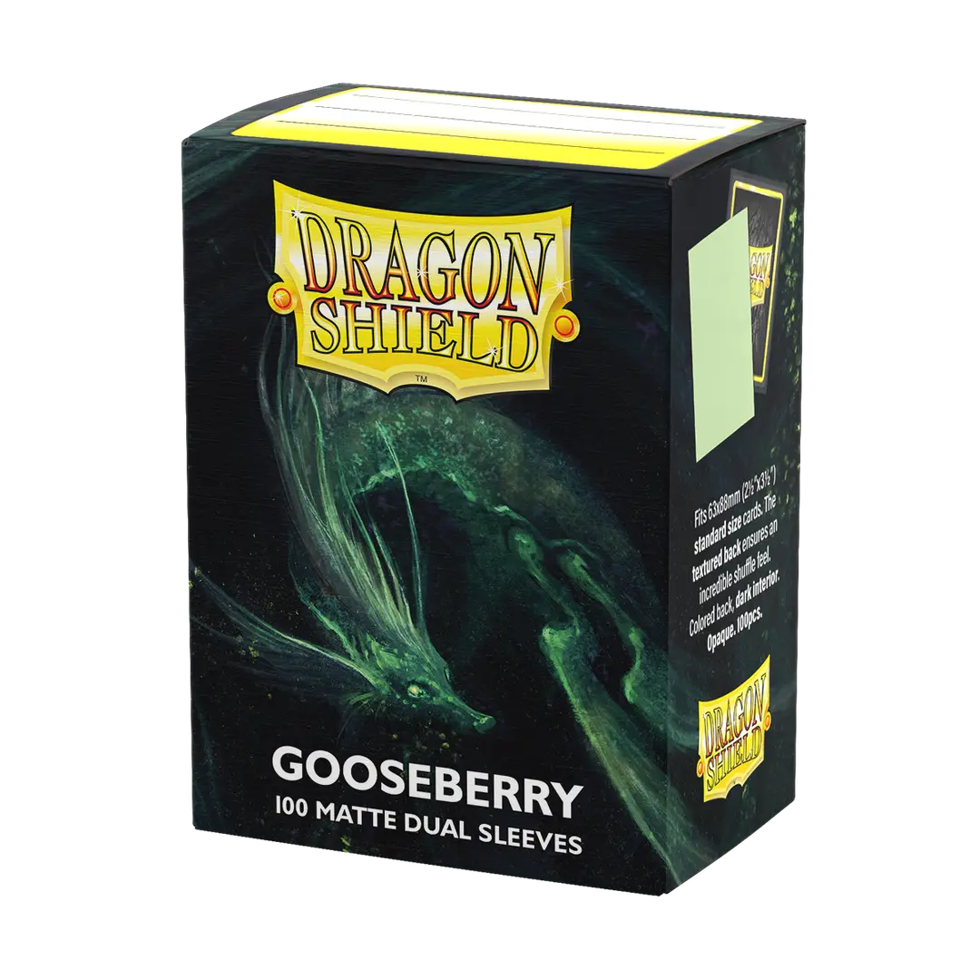 Dragon Shield | Standard Size Sleeves | 100ct | Gooseberry (Pastel Dual Matte)