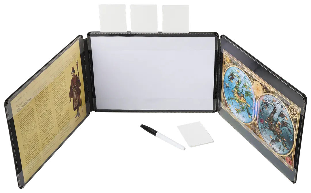 Dragon Shield | Game Master Screen | Iron Grey