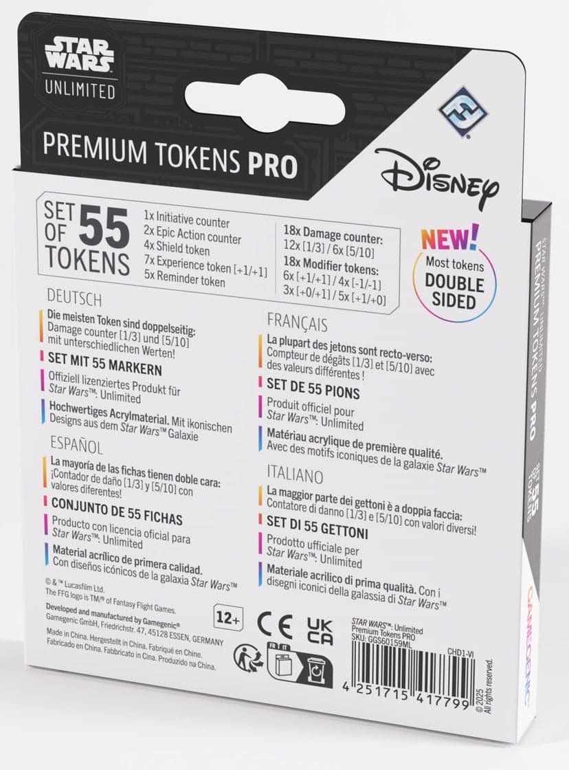Star Wars: Unlimited | Acrylic Tokens PRO