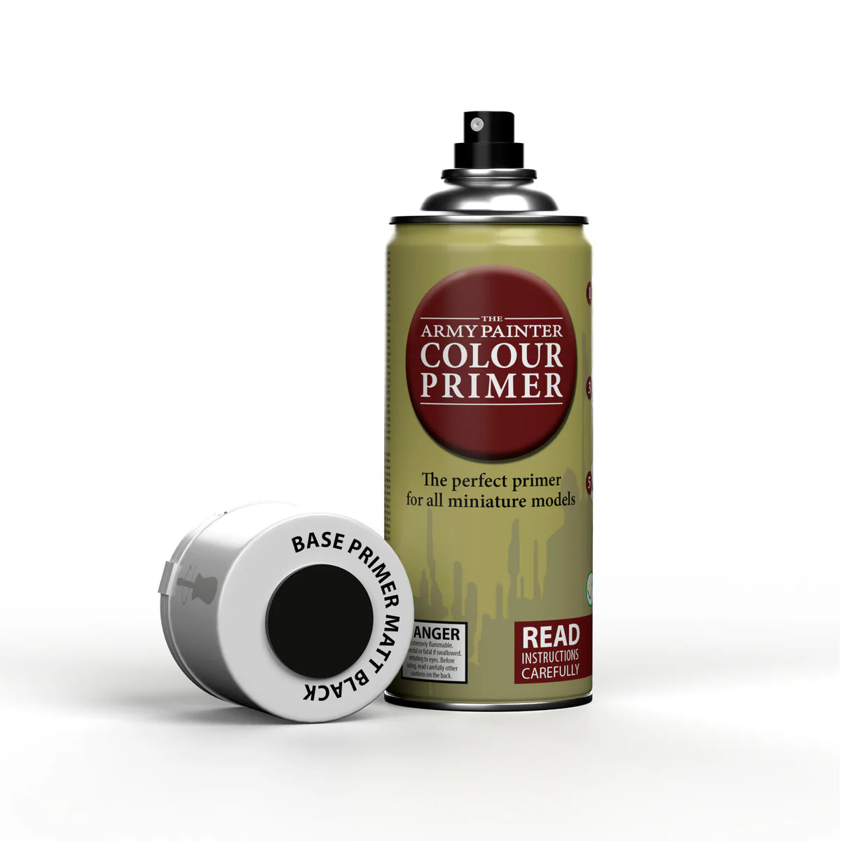 The Army Painter | Spray Paint - Base Primer | Matt Black 400ml (Pick-up Only)