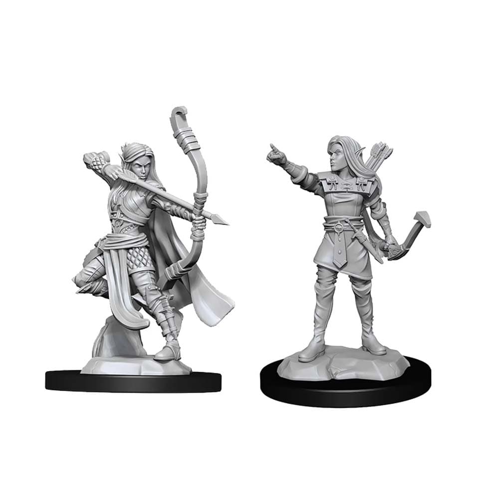 D&D Nolzur's Marvelous Miniatures | Elf Ranger (Female - B)