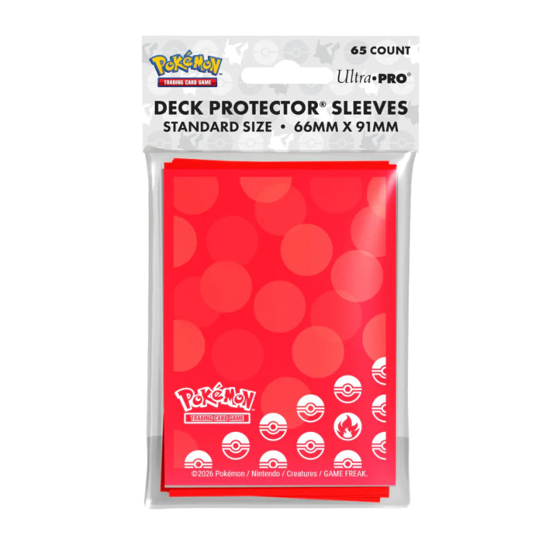 Pokemon | Deck Protector Sleeves - Fire