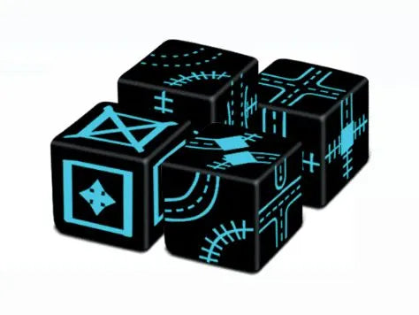 Railroad Ink Challenge Dice | Engineer Expansion Pack