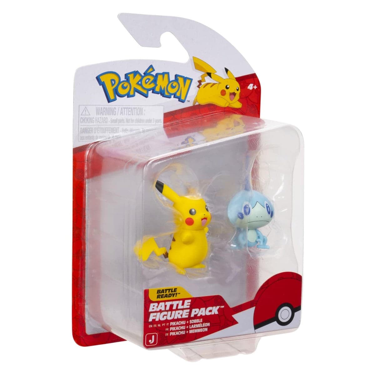 Pokemon Battle Figures | 2 Pack | Pikachu & Sobble