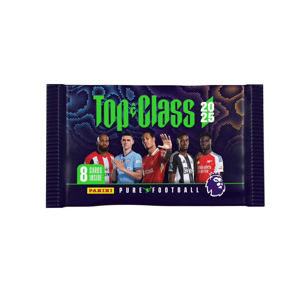 EPL TOP Class 2025 Soccer Cards - Booster Pack