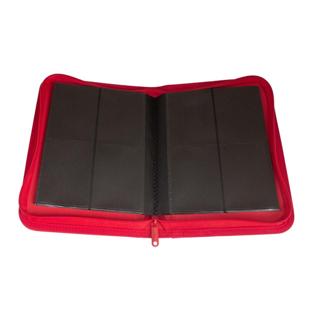 Palms Off | Collector's Series | 4 Pocket Zip Binder | Red