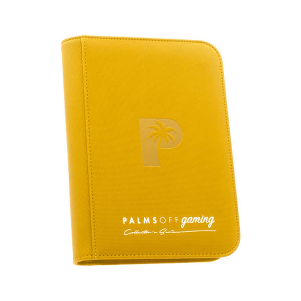 Palms Off | Collector's Series | 4 Pocket Zip Binder | Yellow
