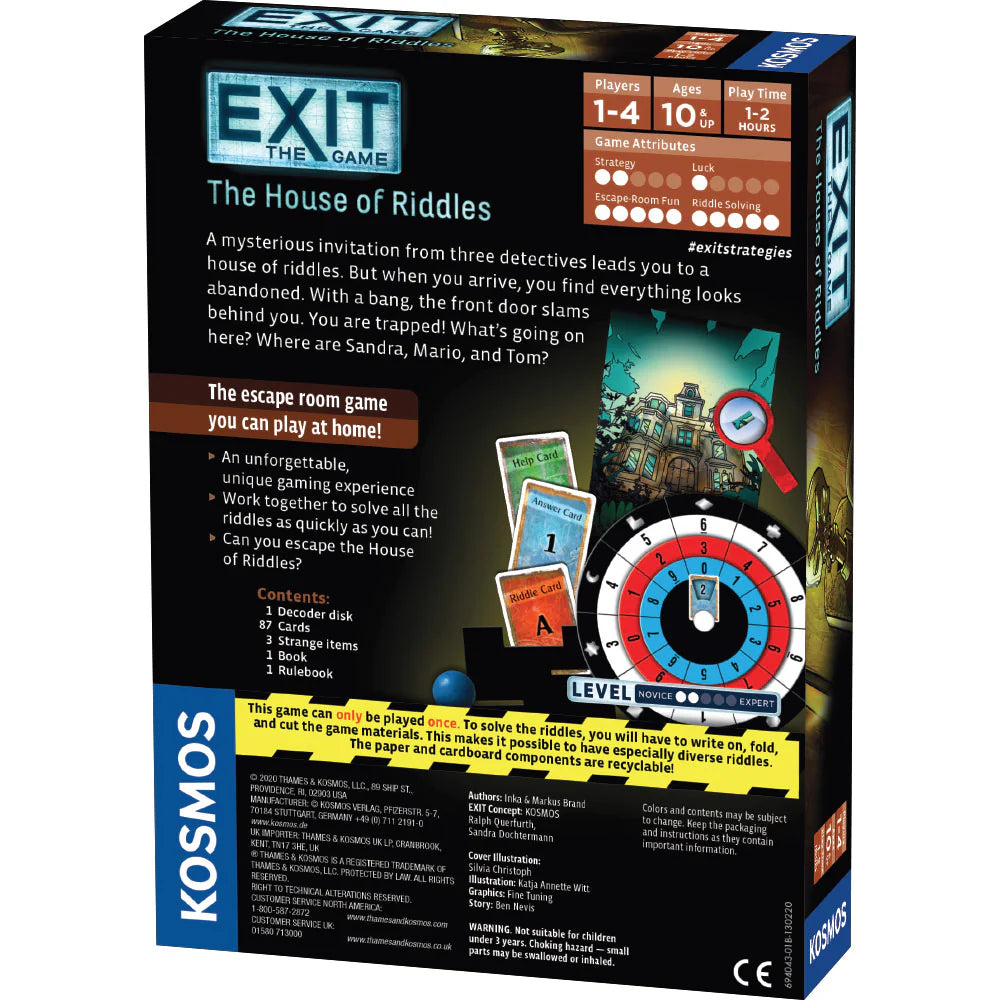 EXIT the Game | The House Of Riddles