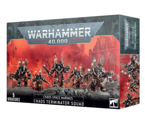 Warhammer 40,000 | Chaos Space Marines | Chaos Terminator Squad