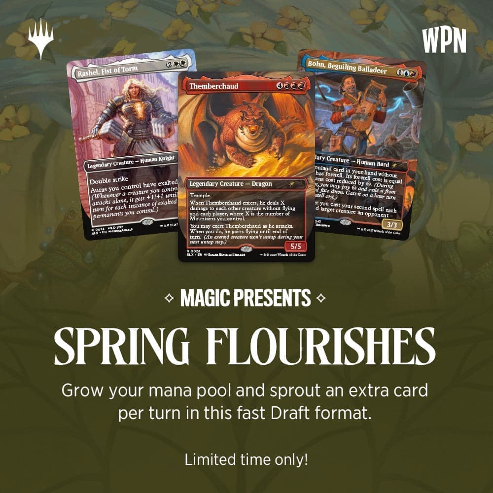 MTG Presents: Spring Flourishes - Chaos Draft - 03/05/2025 - Event Ticket (4:30pm)