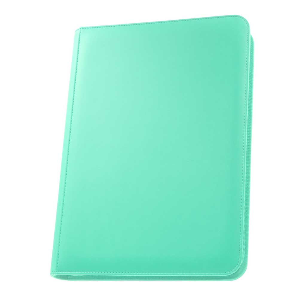Palms Off | Collector's Series | 9 Pocket Zip Binder | Turquoise