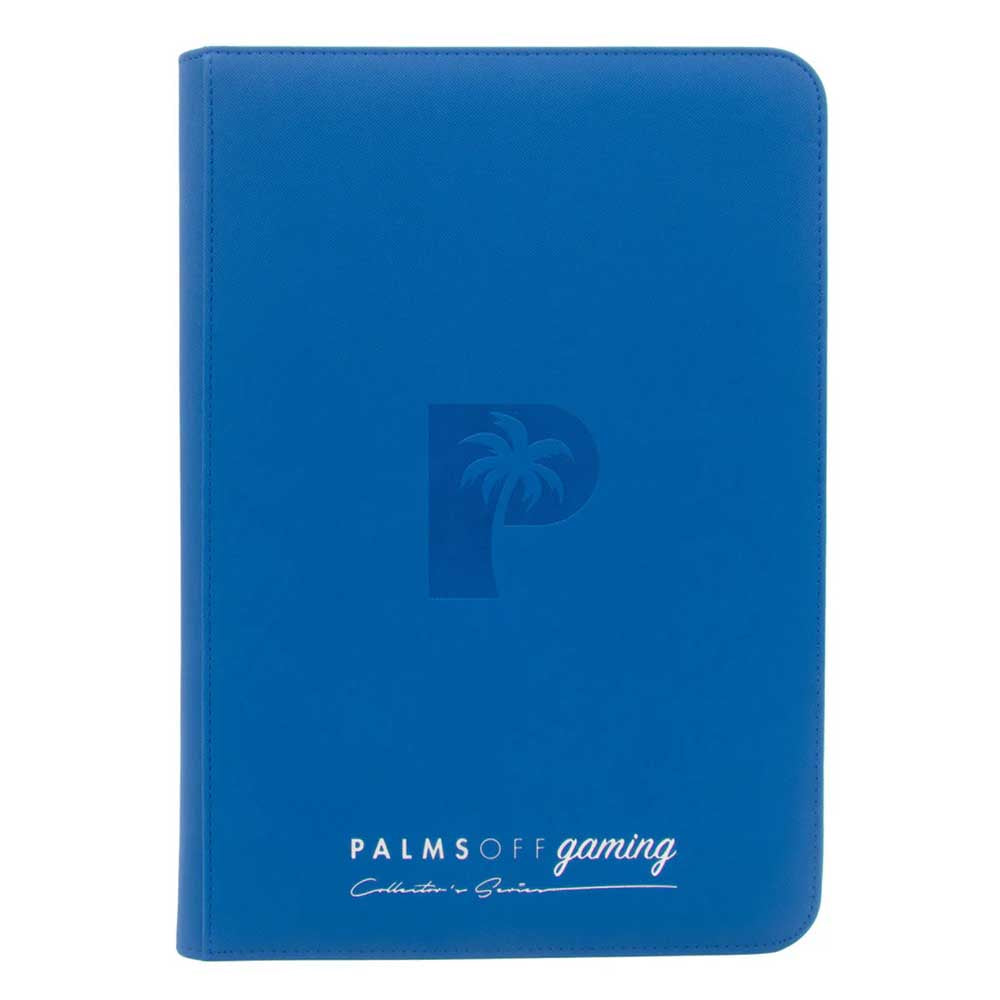 Palms Off | Collector's Series | Top Loader Zip Binder | Blue
