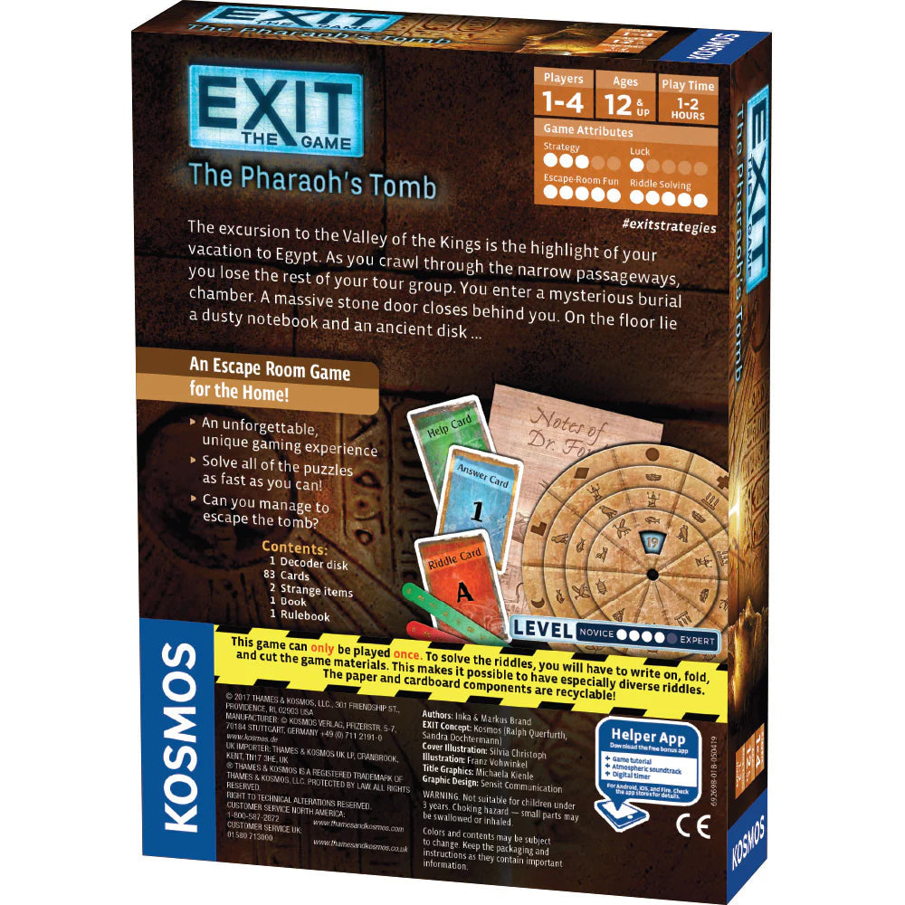 EXIT the Game | The Pharaoh's Tomb