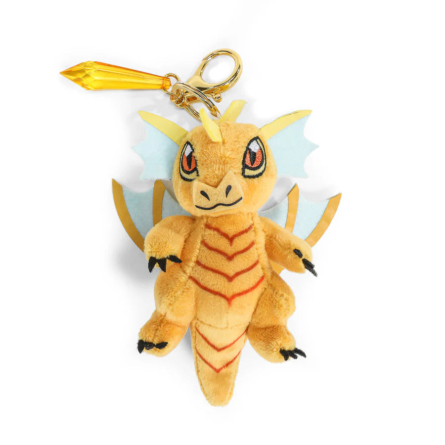 Dungeons & Dragons | 50th Anniversary 3” Plush Charms | Gem Wyrmling - Topaz