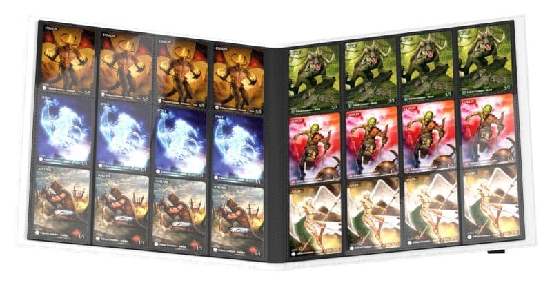 Ultimate Guard | 480 Flexxfolio | 24-Pocket Quardrow | White