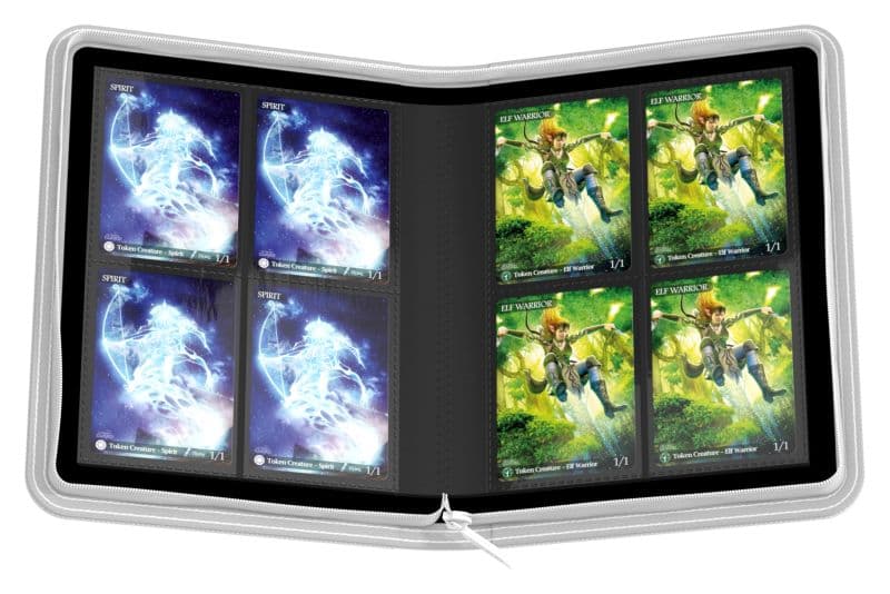 Ultimate Guard | 160 Xenoskin Zipfolio | 8-Pocket | White