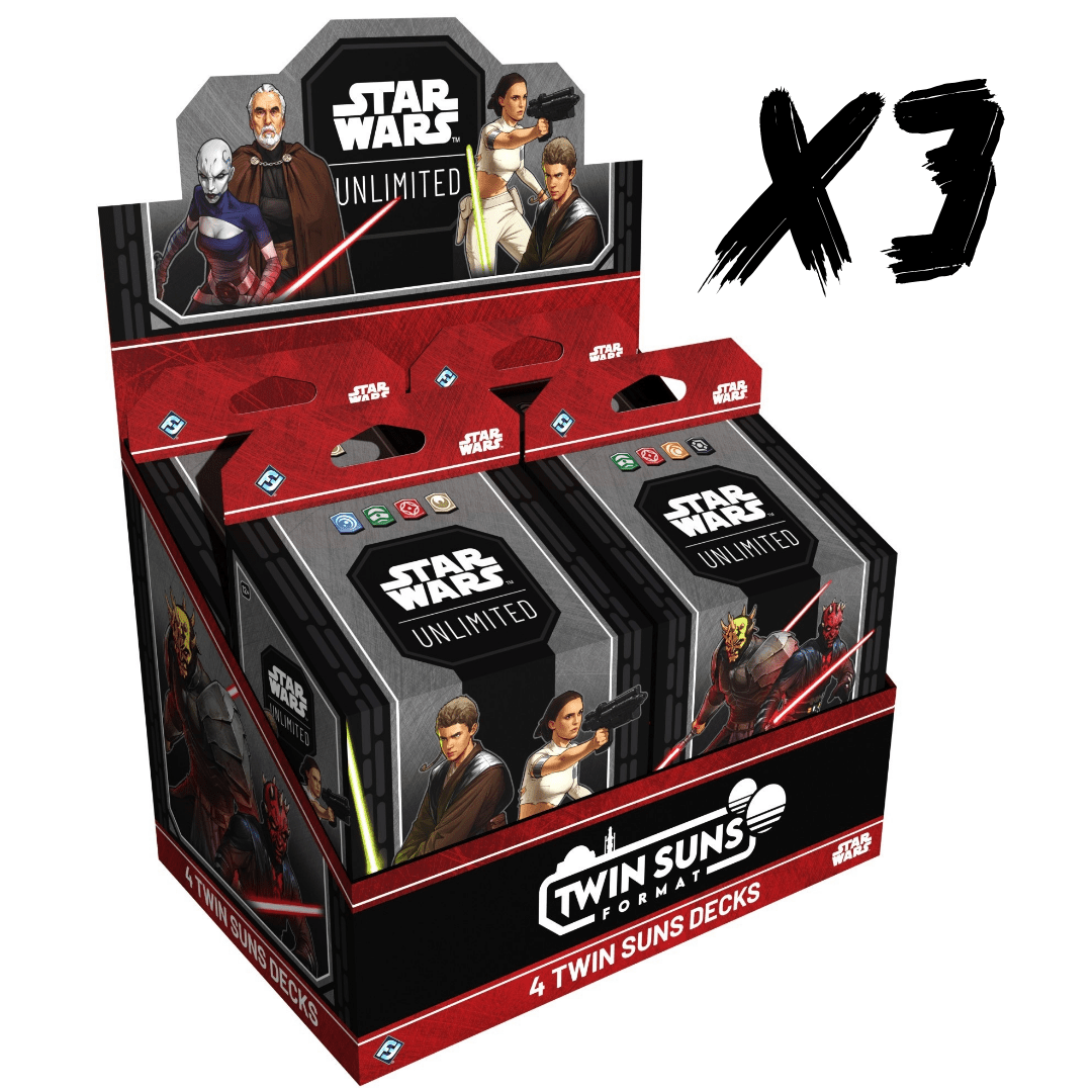 Twin Suns | Eternal Playset Bundle | 3x Deck Displays (4 Decks Per Display)