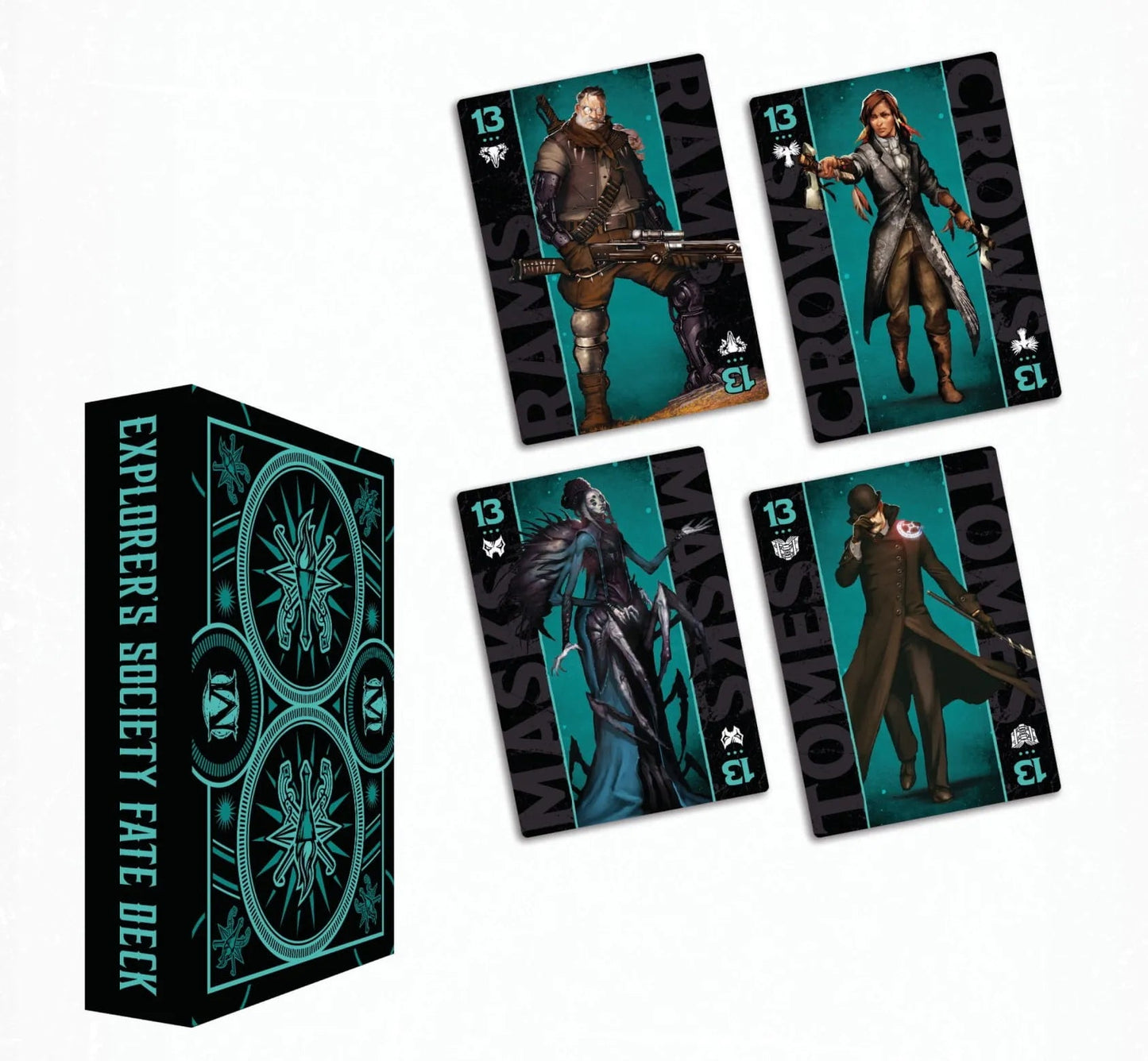 Malifaux: Fourth Edition | Explorer's Society | Fate Deck