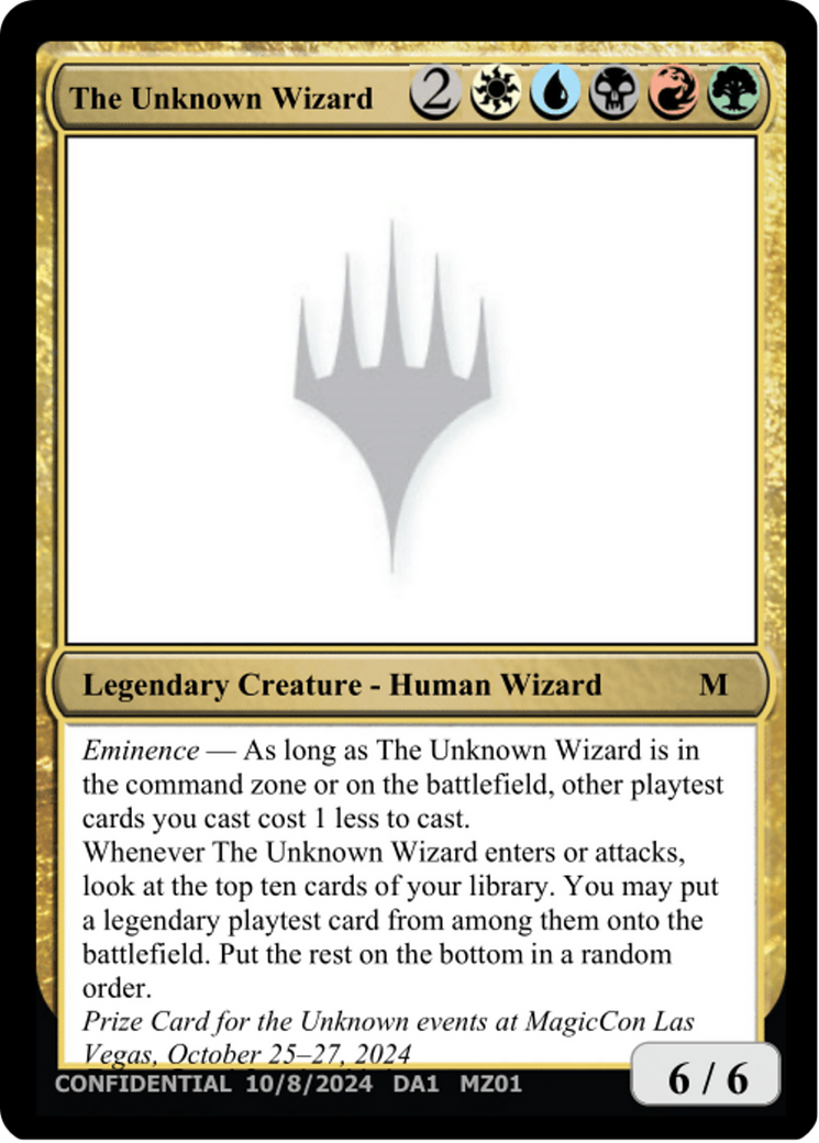 The Unknown Wizard (DA1-MZ01) - Unknown Event