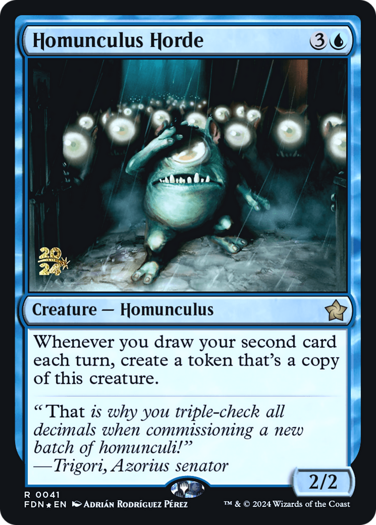 Homunculus Horde (-041) - Prerelease Cards