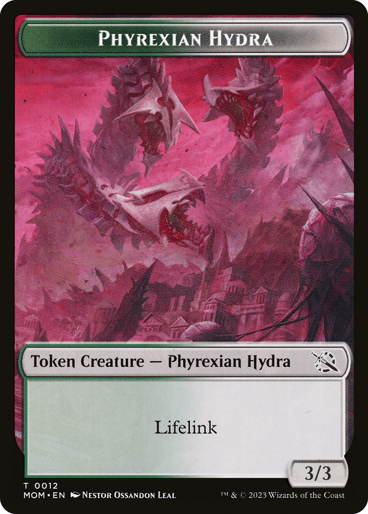 Phyrexian Hydra (TMOM-012) - March of the Machine Tokens Foil