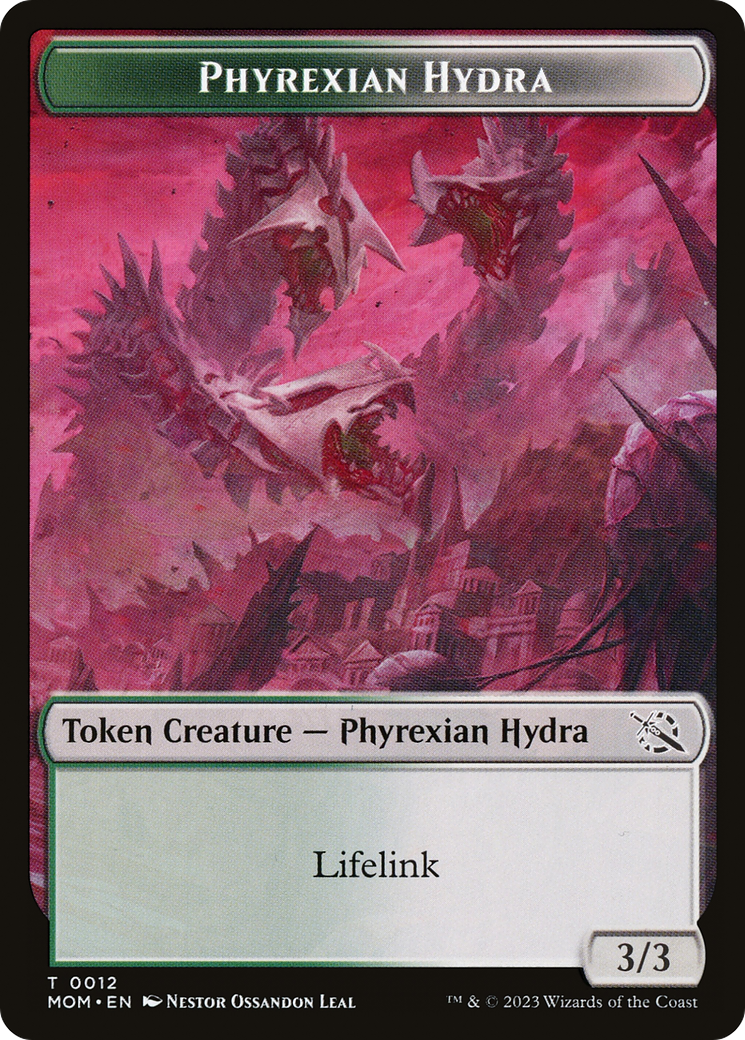 Phyrexian Hydra (TMOM-012) - March of the Machine Tokens Foil