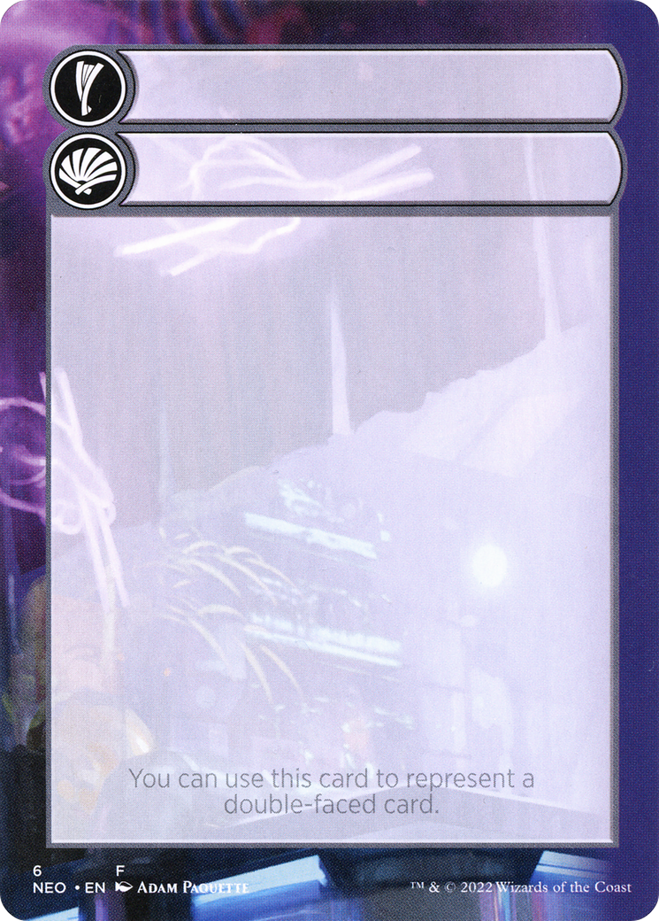 Double-Faced Substitute Card (SNEO-006) - Kamigawa: Neon Dynasty Substitute Cards (Borderless)