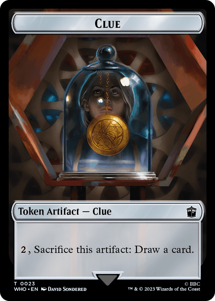 Clue (TWHO-023) - Doctor Who Tokens Foil
