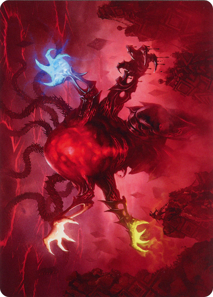 Omnath, Locus of All // Omnath, Locus of All (AMOM-051) - March of the Machine Art Series (Borderless)
