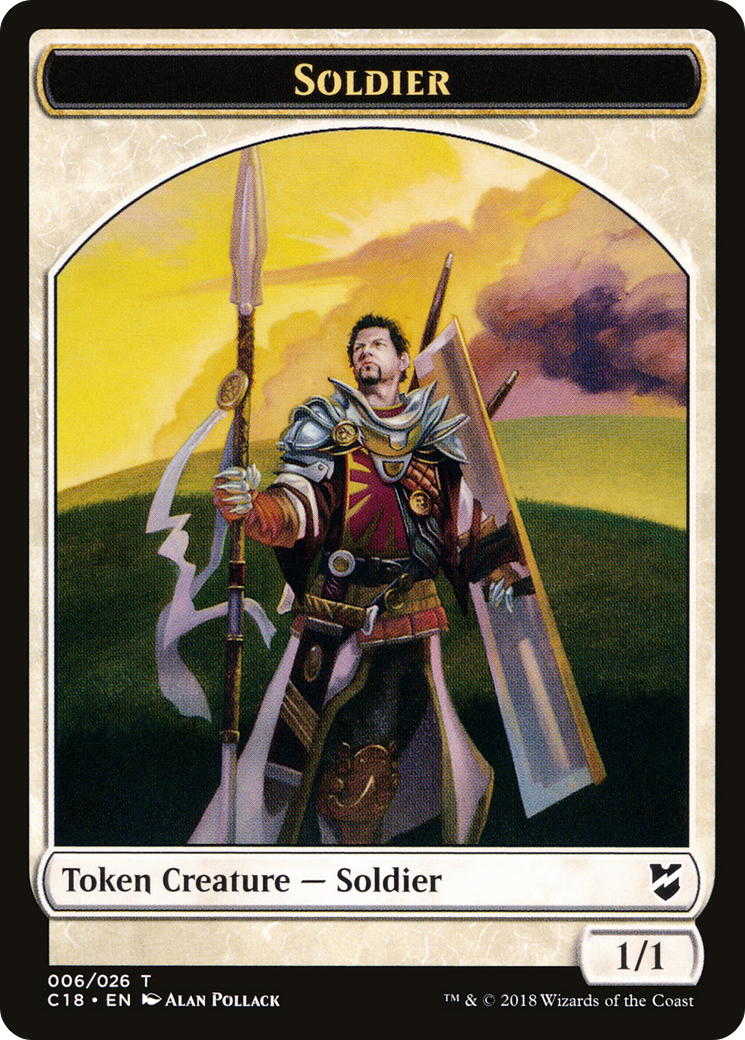 Soldier (TC18-006) - Commander 2018 Tokens