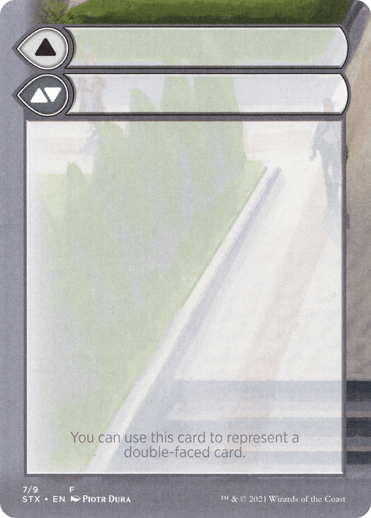 Double-Faced Substitute Card (SSTX-007) - Strixhaven: School of Mages Substitute Cards (Borderless)