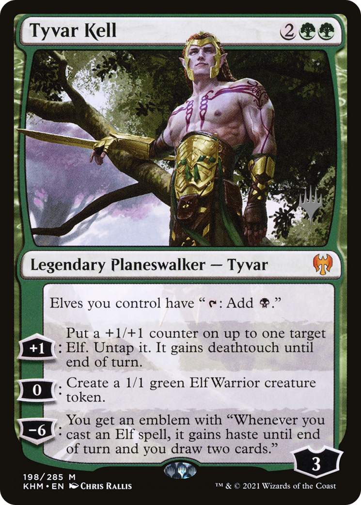 Tyvar Kell (PKHM-198P) - Kaldheim Promos Foil