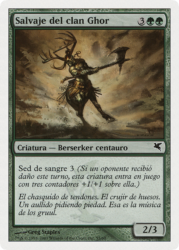 Ghor-Clan Savage (PSAL-I55) - Salvat 2005