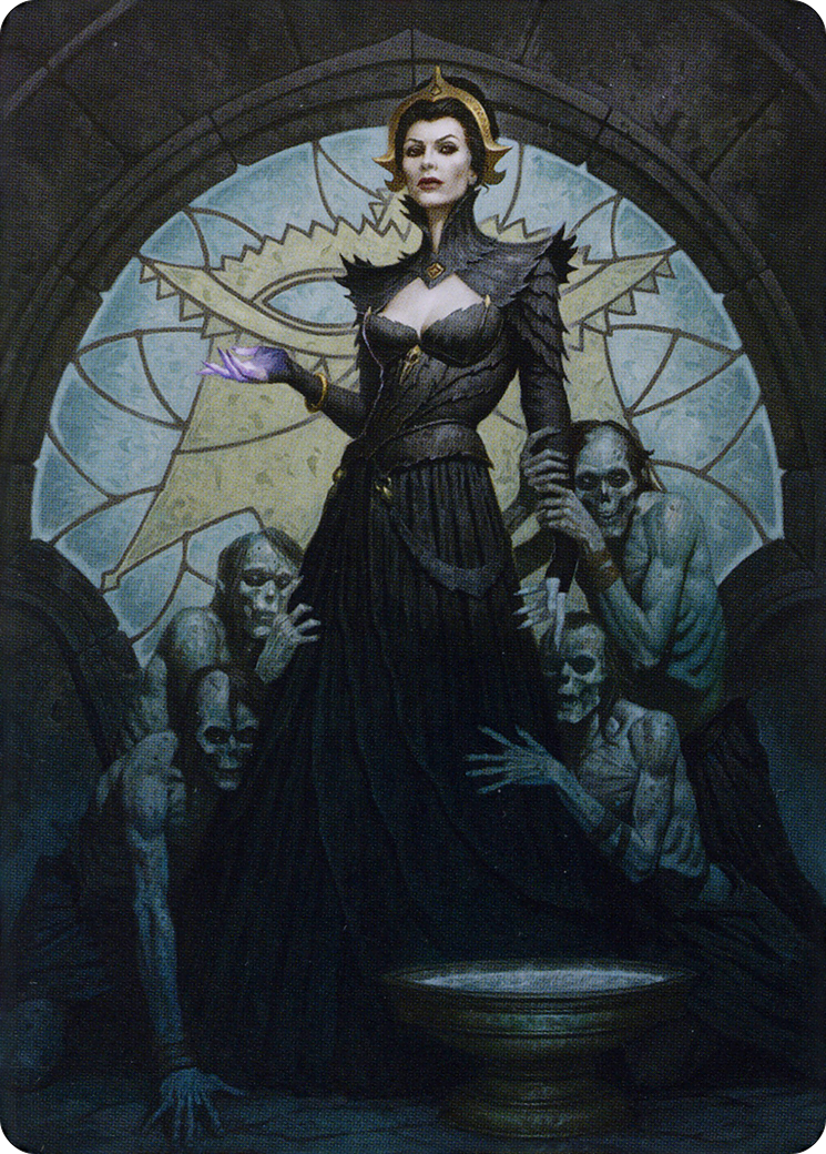 Liliana of the Veil // Liliana of the Veil (ADMU-024) - Dominaria United Art Series (Borderless) Foil